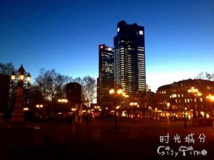 法兰克福市景