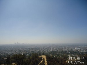 Griffith Park，薄雾笼罩下的LA